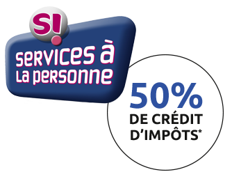 Services à la personne – 50% de crédit d’impôt